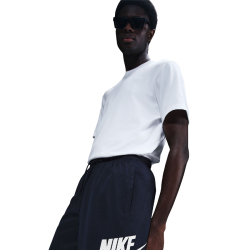 NIKE Club Woven Shorts Herren 451 - obsidian/white M