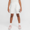 NIKE Sportswear Club French Terry Fleece Shorts Kinder 100 - white/black XL (158-170 cm)