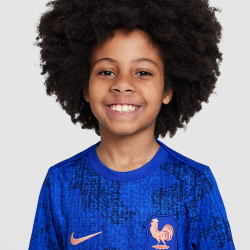 NIKE Frankreich Academy Pro Dri-FIT kurzarm Aufwärmshirt Kinder
