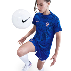 NIKE Frankreich Academy Pro Dri-FIT kurzarm Aufwärmshirt Damen