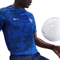 NIKE Frankreich Academy Pro Dri-FIT kurzarm Aufwärmshirt Herren