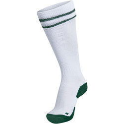 hummel Element Stutzenstrümpfe white/evergreen 27-30