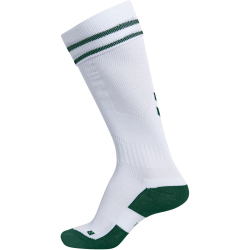 hummel Element Stutzenstr&uuml;mpfe white/evergreen 31-34