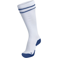 hummel Element Stutzenstrümpfe white/true blue 27-30