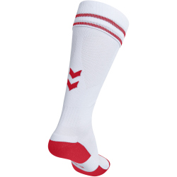 hummel Element Stutzenstrümpfe white/true red 43-45