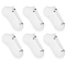 6er Pack NIKE Everyday Plus gepolsterte No-Show Trainingssocken Herren 100 - white/black 42-46