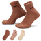 3er Pack NIKE Everyday Plus Training Cushion Ankle Trainingssocken Herren 968 - multi-color 38-42