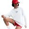 NIKE Paris Saint-Germain Premium EMB T-Shirt Damen 100 - white M