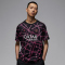 NIKE Paris Saint-Germain Academy Pro Dri-FIT kurzarm Aufwärmshirt Herren 011 - black/sunset pulse/sunset pulse XL