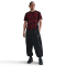 NIKE Atlético Madrid Academy Pro Dri-FIT kurzarm Aufwärmshirt Herren 010 - black/lt crimson/lt crimson S