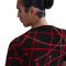 NIKE Atlético Madrid Academy Pro Dri-FIT kurzarm Aufwärmshirt Herren 010 - black/lt crimson/lt crimson S