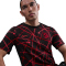 NIKE Atlético Madrid Academy Pro Dri-FIT kurzarm Aufwärmshirt Herren 010 - black/lt crimson/lt crimson S