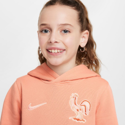 NIKE Frankreich Club Hoodie Kinder 823 - lt madder...