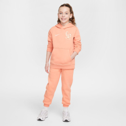 NIKE Frankreich Club Hoodie Kinder 823 - lt madder...
