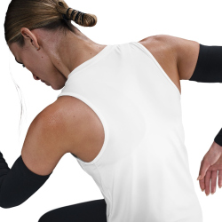 NIKE One Classic Dri-FIT Tanktop Damen 100 - white/black L