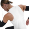 NIKE One Classic Dri-FIT Tanktop Damen 100 - white/black L