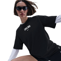 NIKE England Supporter T-Shirt Damen 010 - black XS