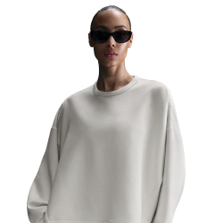 NIKE Dri-FIT Oversize Sweatshirt Damen 104 - lt orewood...