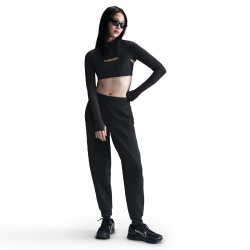 NIKE Mid-Waist Jogginghose Damen 010 - black/dk smoke grey XXS