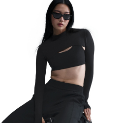 NIKE Mid-Waist Jogginghose Damen 010 - black/dk smoke grey XXS
