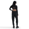 NIKE Mid-Waist Jogginghose Damen 010 - black/dk smoke grey XXS