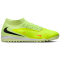 NIKE Phantom 6 High Academy TF Multinocken-Fußballschuhe Herren 800 - hyper crimson/black-life lime 39
