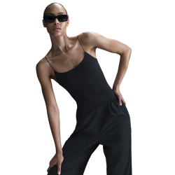 NIKE Dri-FIT High-Waist Jogginghose Damen 010 - black/dk...