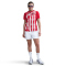 NIKE Atlético Madrid Academy Pro Dri-FIT kurzarm Heim Aufwärmshirt Damen 614 - sport red/white XS