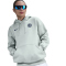 NIKE Inter Mailand Phoenix Fleece Oversize Hoodie Damen 092 - grey haze/blue void L