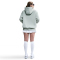NIKE Inter Mailand Phoenix Fleece Oversize Hoodie Damen 092 - grey haze/blue void L