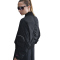 NIKE England Essential Oversize Bomberjacke Damen 010 - black/vivid purple/vivid purple XS