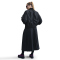 NIKE England Essential Oversize Bomberjacke Damen 010 - black/vivid purple/vivid purple XS