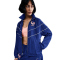 NIKE Frankreich Windrunner UV-Repel Woven Trainingsjacke Damen 492 - blue void/blue void/bleached coral XS