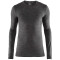CRAFT Fuseknit Comfort langarm Funktionsshirt Herren schwarz melange S