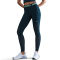NIKE Pro Mid-Waist Leggings Damen 478 - armory navy/barely volt/white XXS