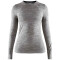 CRAFT Fuseknit Comfort Funktionsshirt langarm Damen dunkelgrau melange XL