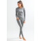 CRAFT Fuseknit Comfort Funktionsshirt langarm Damen dunkelgrau melange XL