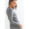 CRAFT Fuseknit Comfort Funktionsshirt langarm Damen dunkelgrau melange XL