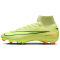 NIKE Mercurial Superfly 10 Pro FG Fußballschuhe 300 - limelight/volt-hyper crimson 38.5