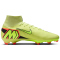 NIKE Mercurial Superfly 10 Pro FG Fußballschuhe 300 - limelight/volt-hyper crimson 38.5