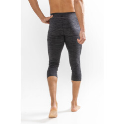 CRAFT Fuseknit Comfort Knickers Funktionshose 3/4 schwarz melange S