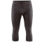 CRAFT Fuseknit Comfort Knickers Funktionshose 3/4 schwarz melange S
