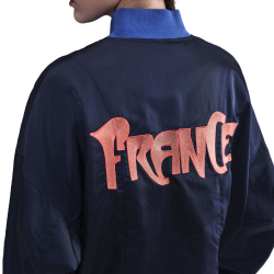 NIKE Frankreich Air Oversize Woven Bomberjacke Damen 492...