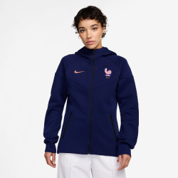NIKE Frankreich Tech Fleece Windrunner Kapuzenjacke Damen...