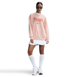 NIKE Frankreich Phoenix Fleece Oversize Sweatshirt Damen...