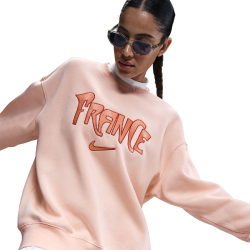 NIKE Frankreich Phoenix Fleece Oversize Sweatshirt Damen...