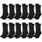 12er Pack hummel Basic Sportsocken black 8 (32-35)