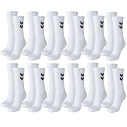 12er Pack hummel Basic Sportsocken white 8 (32-35)