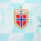 NIKE Norwegen Academy Pro Dri-FIT kurzarm Aufwärmshirt Kinder 474 - glacier blue/blue void S (128-137 cm)
