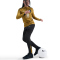 NIKE Niederlande Strike Dri-FIT Knit Trainingshose Damen 010 - black/bronzine/white XS